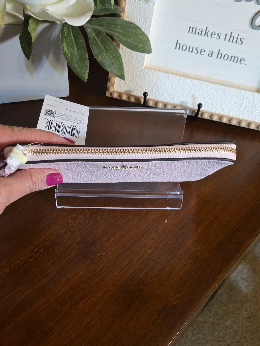 Kate Spade New York Leila Medium L-Zip Wristlet NWT - Picture 7 of 12